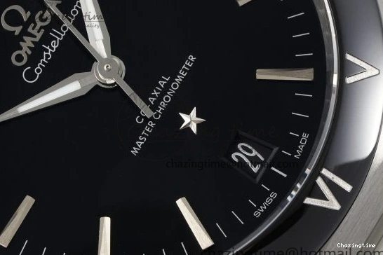 0426 Constellation Black Ceramic SS SBF 1:1 Best Edition Black Dial on Black Gummy Strap A8900 Super Clone TimelessDesign 7798